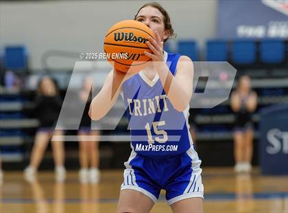 Thumbnail 1 in Central Fellowship Christian Academy vs. Trinity Christian (GIAA 2A Championship) photogallery.