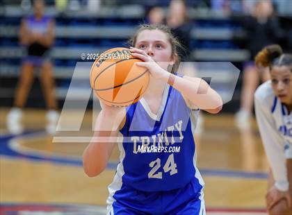 Thumbnail 2 in Central Fellowship Christian Academy vs. Trinity Christian (GIAA 2A Championship) photogallery.
