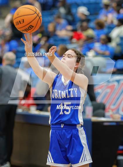 Thumbnail 1 in Central Fellowship Christian Academy vs. Trinity Christian (GIAA 2A Championship) photogallery.