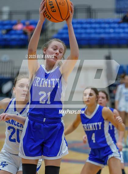 Thumbnail 2 in Central Fellowship Christian Academy vs. Trinity Christian (GIAA 2A Championship) photogallery.