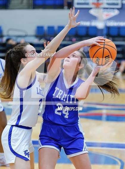 Thumbnail 3 in Central Fellowship Christian Academy vs. Trinity Christian (GIAA 2A Championship) photogallery.