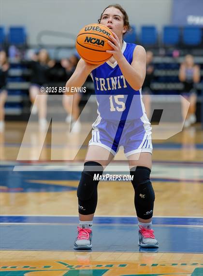 Thumbnail 1 in Central Fellowship Christian Academy vs. Trinity Christian (GIAA 2A Championship) photogallery.