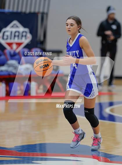Thumbnail 3 in Central Fellowship Christian Academy vs. Trinity Christian (GIAA 2A Championship) photogallery.