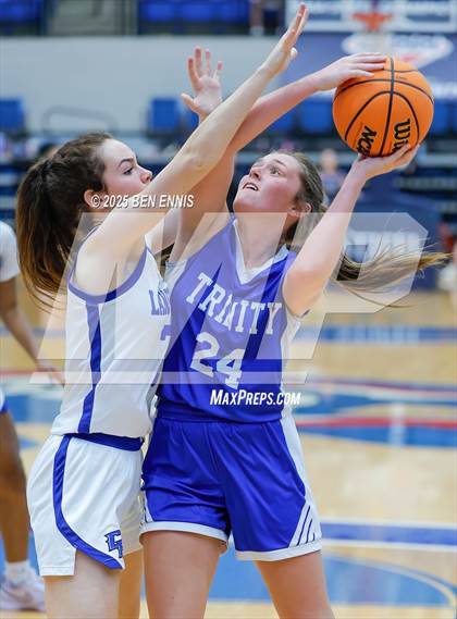 Thumbnail 2 in Central Fellowship Christian Academy vs. Trinity Christian (GIAA 2A Championship) photogallery.