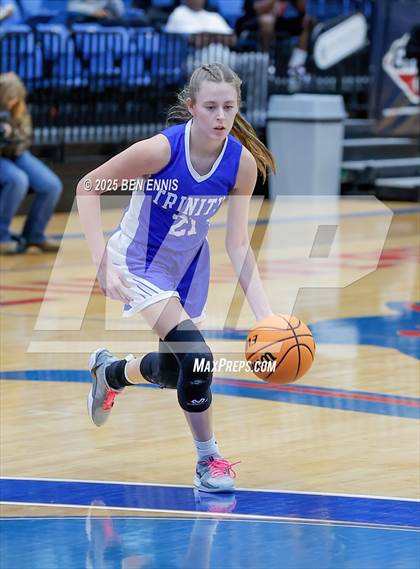 Thumbnail 2 in Central Fellowship Christian Academy vs. Trinity Christian (GIAA 2A Championship) photogallery.