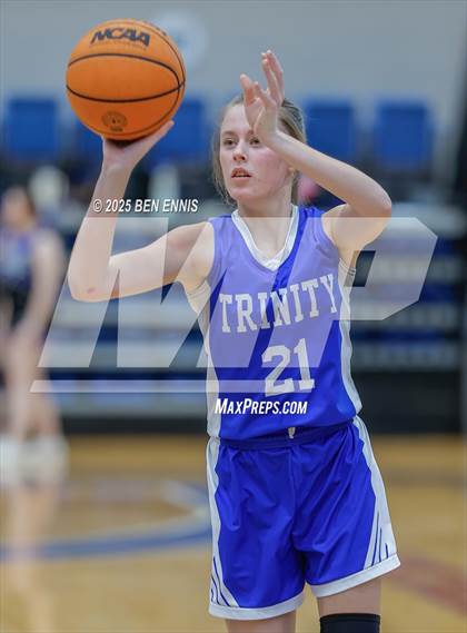 Thumbnail 2 in Central Fellowship Christian Academy vs. Trinity Christian (GIAA 2A Championship) photogallery.