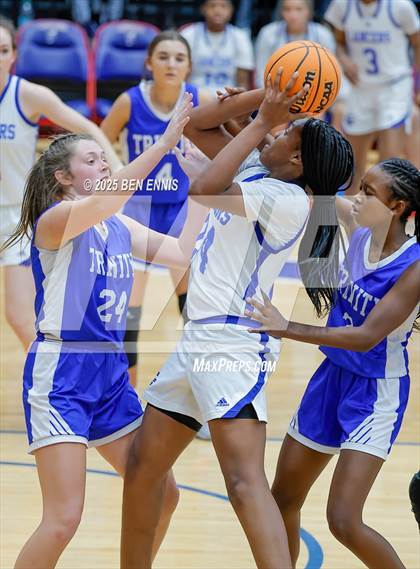 Thumbnail 3 in Central Fellowship Christian Academy vs. Trinity Christian (GIAA 2A Championship) photogallery.