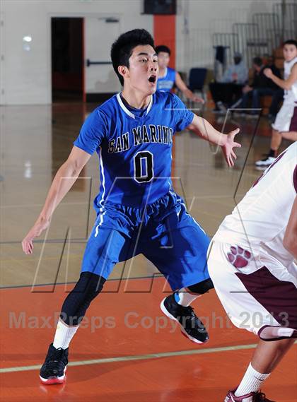 Thumbnail 1 in San Marino vs. Rosemead (Pasadena Poly Tournament) photogallery.