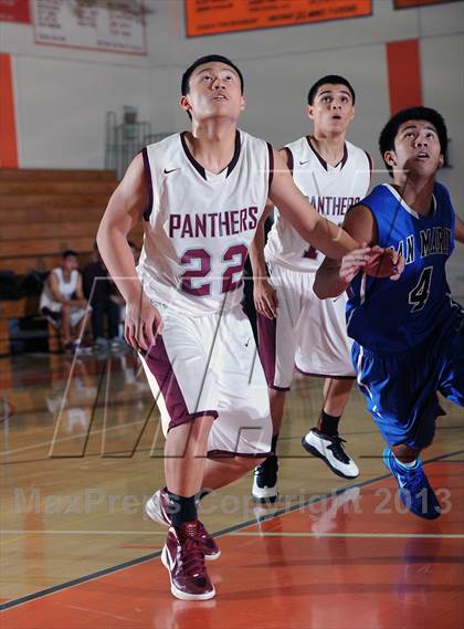 Thumbnail 1 in San Marino vs. Rosemead (Pasadena Poly Tournament) photogallery.