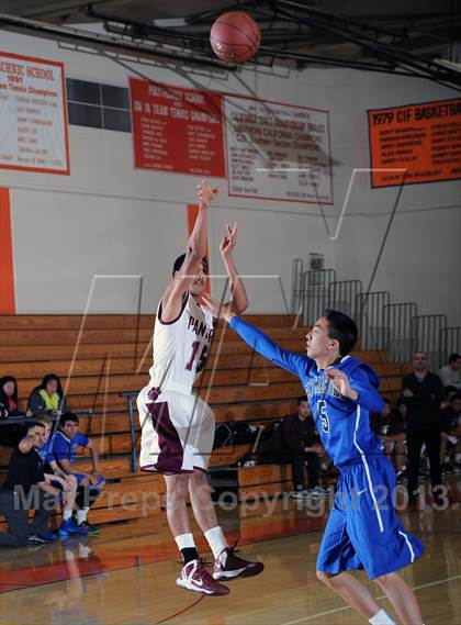 Thumbnail 2 in San Marino vs. Rosemead (Pasadena Poly Tournament) photogallery.