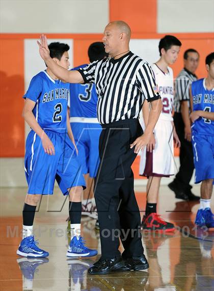 Thumbnail 2 in San Marino vs. Rosemead (Pasadena Poly Tournament) photogallery.