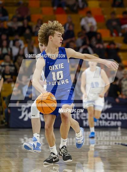 Thumbnail 1 in Dixie vs. Sky View (UHSAA 4A Final) photogallery.