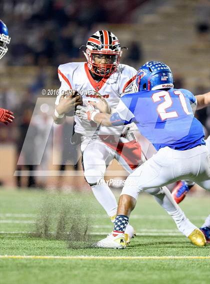 Thumbnail 2 in Cordova vs Christian Brothers (CIF SJS D3 Playoff) photogallery.