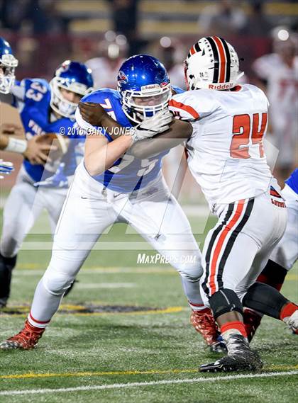 Thumbnail 2 in Cordova vs Christian Brothers (CIF SJS D3 Playoff) photogallery.