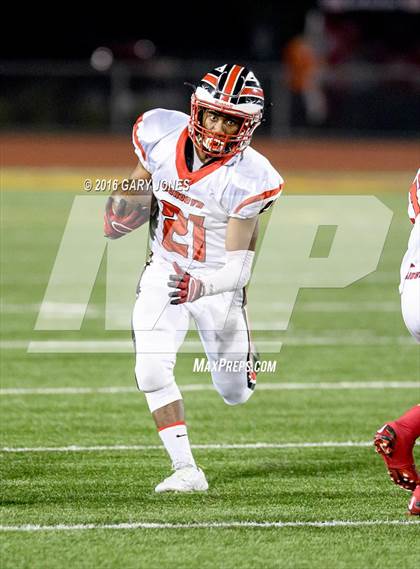 Thumbnail 3 in Cordova vs Christian Brothers (CIF SJS D3 Playoff) photogallery.