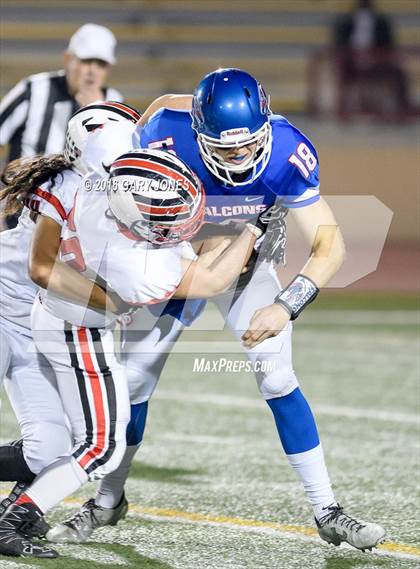 Thumbnail 1 in Cordova vs Christian Brothers (CIF SJS D3 Playoff) photogallery.