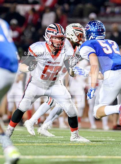 Thumbnail 3 in Cordova vs Christian Brothers (CIF SJS D3 Playoff) photogallery.