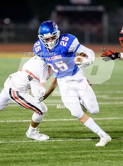 Thumbnail 2 in Cordova vs Christian Brothers (CIF SJS D3 Playoff) photogallery.
