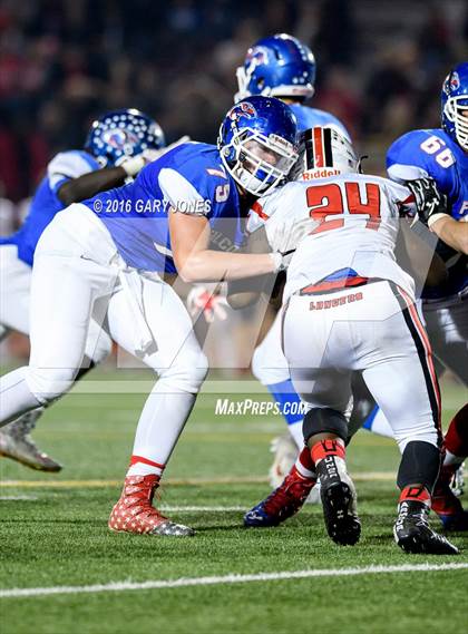 Thumbnail 2 in Cordova vs Christian Brothers (CIF SJS D3 Playoff) photogallery.