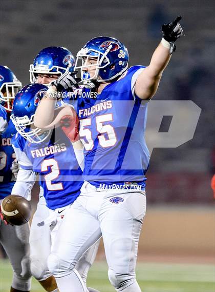 Thumbnail 2 in Cordova vs Christian Brothers (CIF SJS D3 Playoff) photogallery.