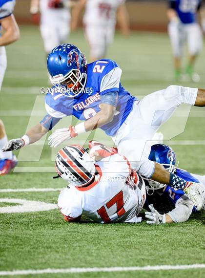 Thumbnail 3 in Cordova vs Christian Brothers (CIF SJS D3 Playoff) photogallery.