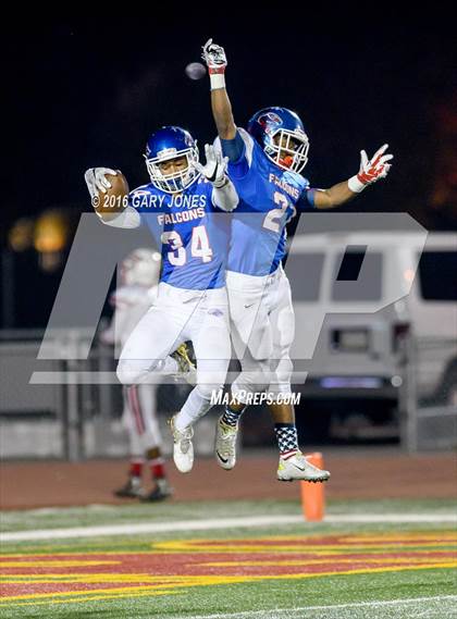 Thumbnail 2 in Cordova vs Christian Brothers (CIF SJS D3 Playoff) photogallery.