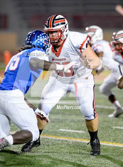 Thumbnail 2 in Cordova vs Christian Brothers (CIF SJS D3 Playoff) photogallery.