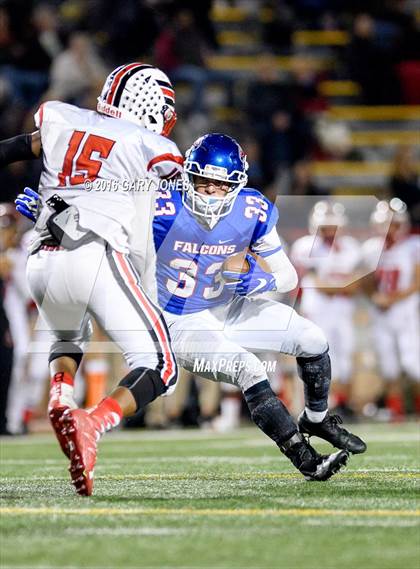 Thumbnail 1 in Cordova vs Christian Brothers (CIF SJS D3 Playoff) photogallery.