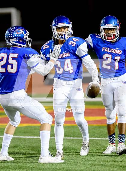 Thumbnail 2 in Cordova vs Christian Brothers (CIF SJS D3 Playoff) photogallery.