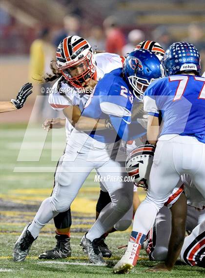 Thumbnail 2 in Cordova vs Christian Brothers (CIF SJS D3 Playoff) photogallery.