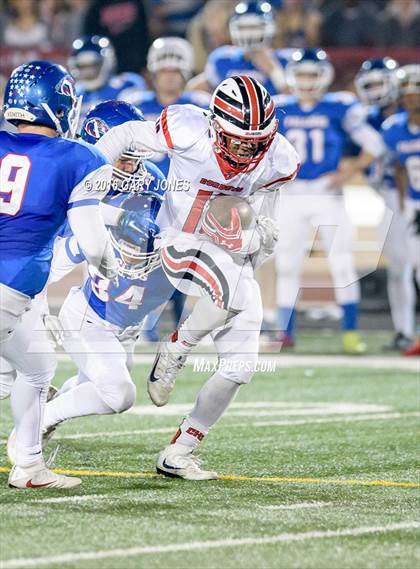 Thumbnail 1 in Cordova vs Christian Brothers (CIF SJS D3 Playoff) photogallery.