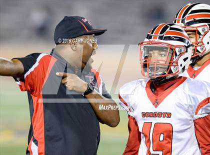 Thumbnail 2 in Cordova vs Christian Brothers (CIF SJS D3 Playoff) photogallery.