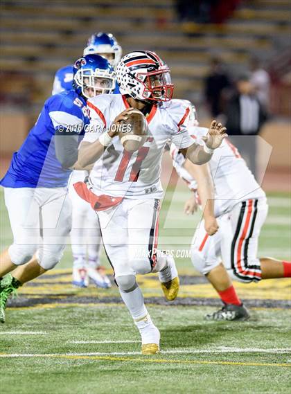 Thumbnail 2 in Cordova vs Christian Brothers (CIF SJS D3 Playoff) photogallery.