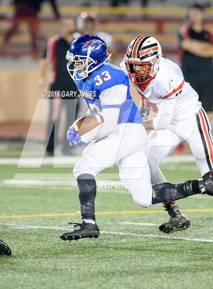 Thumbnail 2 in Cordova vs Christian Brothers (CIF SJS D3 Playoff) photogallery.