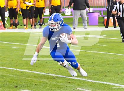 Thumbnail 1 in Bingham vs. St. Frances Academy (GEICO State Champions Bowl Series) photogallery.