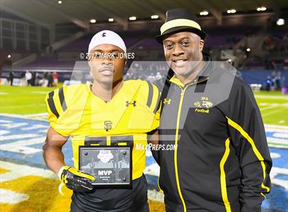 Thumbnail 1 in Bingham vs. St. Frances Academy (GEICO State Champions Bowl Series) photogallery.