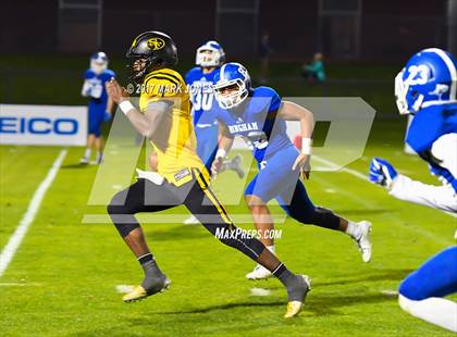 Thumbnail 1 in Bingham vs. St. Frances Academy (GEICO State Champions Bowl Series) photogallery.
