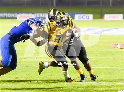 Thumbnail 1 in Bingham vs. St. Frances Academy (GEICO State Champions Bowl Series) photogallery.