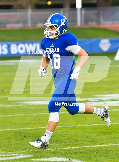 Thumbnail 3 in Bingham vs. St. Frances Academy (GEICO State Champions Bowl Series) photogallery.