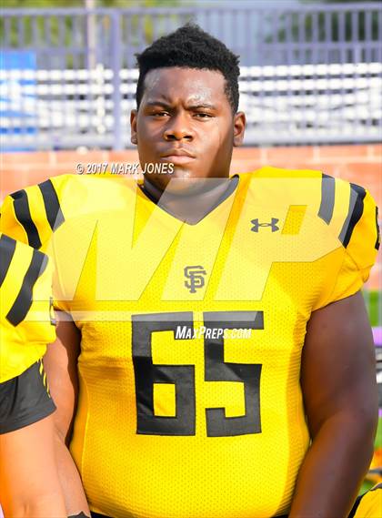 Thumbnail 2 in Bingham vs. St. Frances Academy (GEICO State Champions Bowl Series) photogallery.