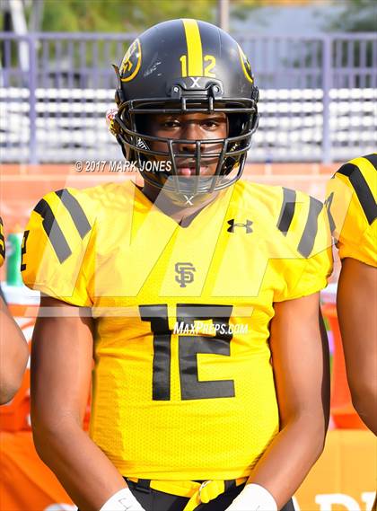 Thumbnail 3 in Bingham vs. St. Frances Academy (GEICO State Champions Bowl Series) photogallery.