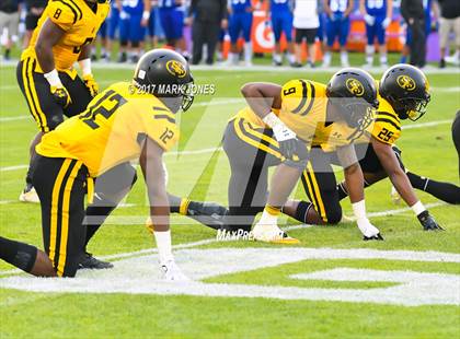 Thumbnail 3 in Bingham vs. St. Frances Academy (GEICO State Champions Bowl Series) photogallery.