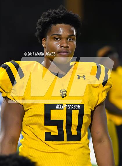 Thumbnail 2 in Bingham vs. St. Frances Academy (GEICO State Champions Bowl Series) photogallery.