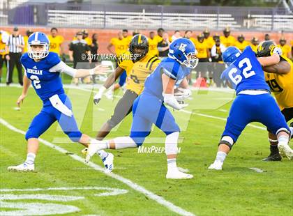 Thumbnail 3 in Bingham vs. St. Frances Academy (GEICO State Champions Bowl Series) photogallery.