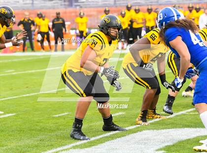 Thumbnail 2 in Bingham vs. St. Frances Academy (GEICO State Champions Bowl Series) photogallery.