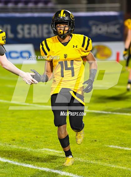 Thumbnail 1 in Bingham vs. St. Frances Academy (GEICO State Champions Bowl Series) photogallery.