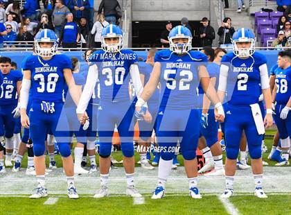 Thumbnail 2 in Bingham vs. St. Frances Academy (GEICO State Champions Bowl Series) photogallery.