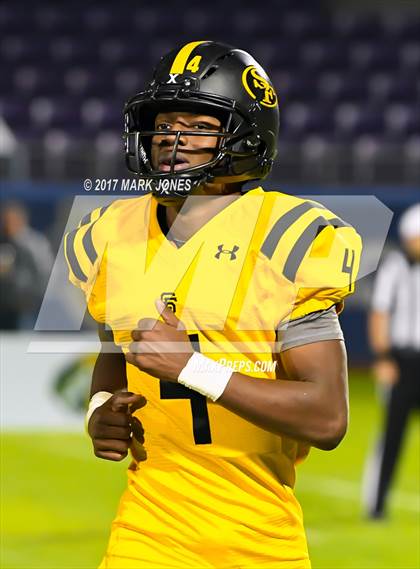 Thumbnail 3 in Bingham vs. St. Frances Academy (GEICO State Champions Bowl Series) photogallery.