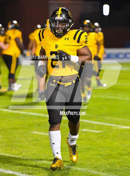 Thumbnail 2 in Bingham vs. St. Frances Academy (GEICO State Champions Bowl Series) photogallery.