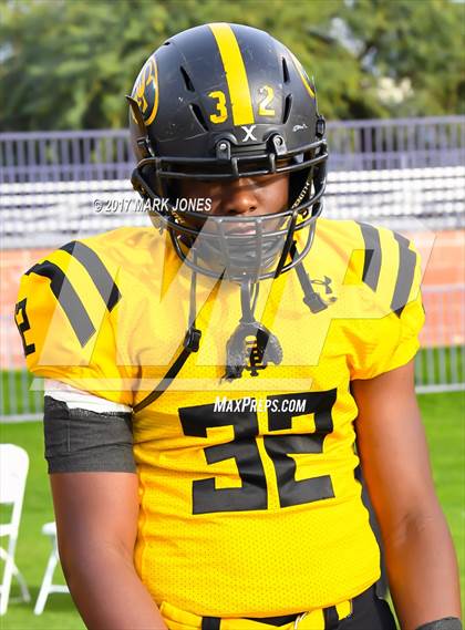 Thumbnail 2 in Bingham vs. St. Frances Academy (GEICO State Champions Bowl Series) photogallery.